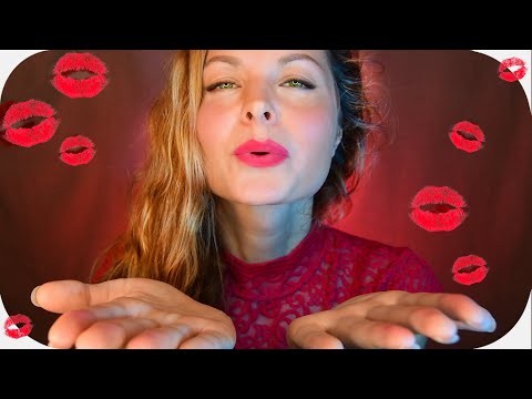 ASMR FRANÇAIS 💋💋💋 Abondance de BISOUS 💋💋💋 KISSES ear to ear 👂💋 kissing sounds