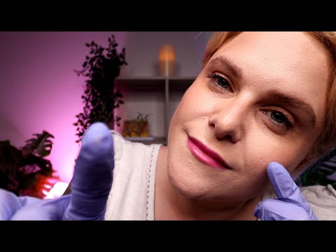 A Detailed ASMR Skin Assessment: Close Up Personal Attention