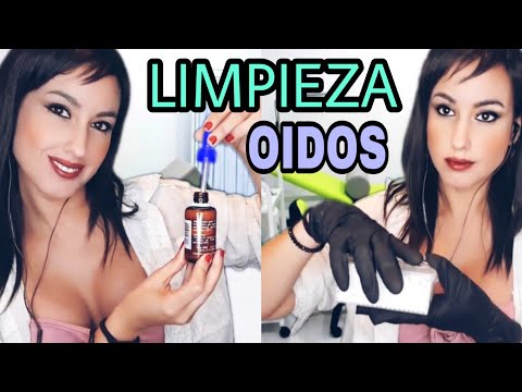 ASMR LIMPIEZA DE OIDOS COSQUILLOSA