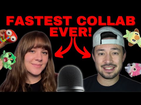 THE FASTEST AND MOST CREATIVE ADHD ASMR COLLAB EVER! ft. @CoreyASMR