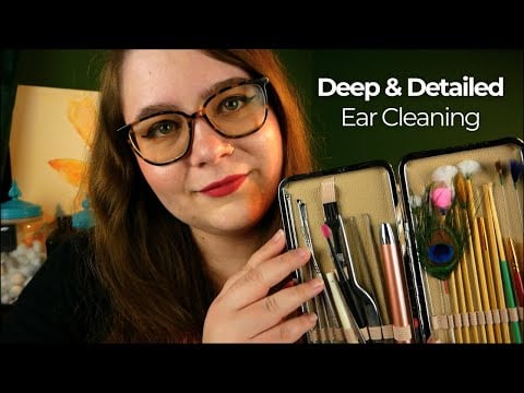 Professional Deep Ear Cleaning ASMR 🩺 Soft Spoken & Whispered Roleplay