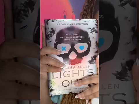 new book alert 🚨 #booktok #lightsout #asmr #book #reading #relax #shorts #shortscreator