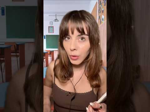 ASMR POV: The nice girl who sits behind you in class does your hair 💇‍♀️ #asmrshorts #asmrroleplay
