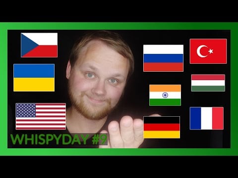 Guess the language quiz 2🤔🤔🤔 [ASMR in different languages] (whispering)
