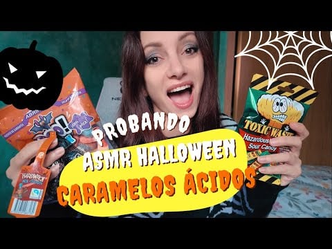 Halloween is coming: ASMR ¡Desafío de caramelos extremos! 🤯🎃