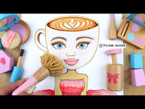ASMR Makeup for Ballerina Cappuchina WOONEN cosmetics ✨ Relaxing Sounds