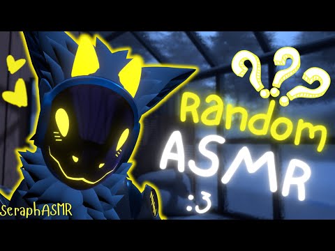 [Furry ASMR] Silly protogen gives you random triggers to sleep too :3 [Sleep-aid] [Soft-spoken]