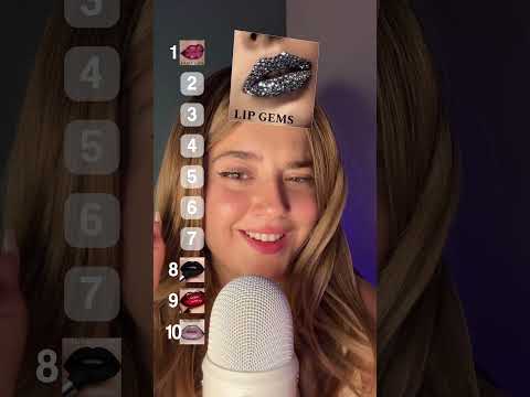 Dudak makyajı sıralayalım #asmr #makeup #triggersforsleep #keşfet #ytdayibenionecikarnolur