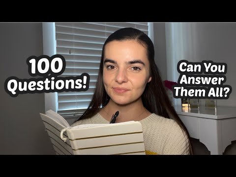 ASMR Quizzing You | Can You Answer These 100 General Knowledge Trivia Questions?