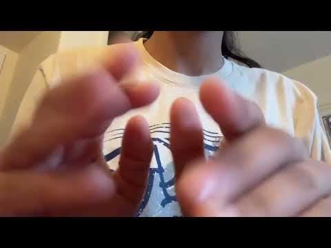 asmr finger fluttering