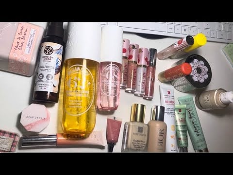 ASMR моя косметика 👄(sol de janeiro+erborian+ dior☀️) beautifully