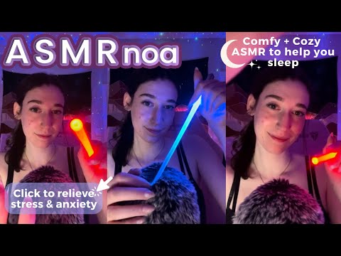 Relieve Stress and Anxiety | #asmr to help you sleep and relax 💕| 3+ hours | live #128