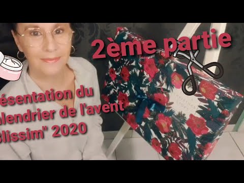 ASMR Français, Unboxing 🎧 Présentation de mon calendrier de l'avent "Blissim " 2020 ( 2ème partie)