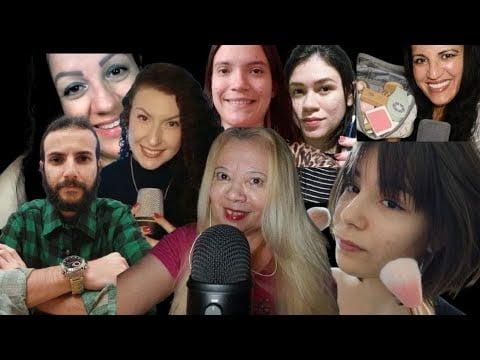 ASMR   Collab  comemoração  dos meus 9k de  inscritos. 🥳🥳 👏🏻👏🏻😴