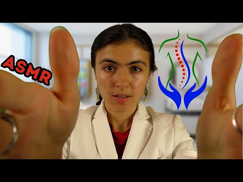 ASMR || chiropractor fixes your neck