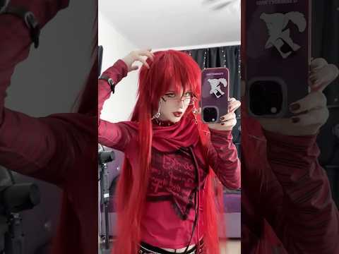 Modern era Grelle?❤️ #cosplay #grellsutcliff #grellsutcliffcosplay #blackbutlercosplay