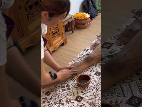 ASMR: Balinese Massage with Scrub! #shorts