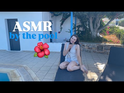 Peaceful Poolside ASMR | Hotel Atmosphere & Calming Whispering 👙