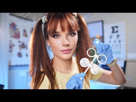 ASMR Eye Relaxation Clinic✨ - Soft Spoken Roleplay for Sleep