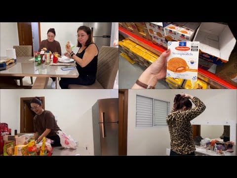 ASMR VLOG: ALMOÇO, COMPRAS NO SAMS CLUB, MERCADO, ORGANIZAÇÃO