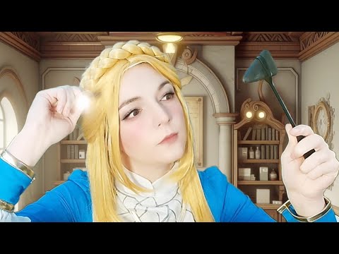 Zelda Testing Your 5 Senses Until You Pass The Cranial Nerve Exam (ASMR, Roleplay, Soft Spoken)