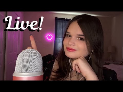 ASMR Let’s Do Your FAV Triggers Live!