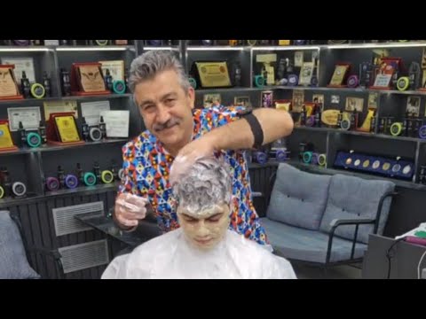 ASMR BEARD SHAVING , HEAD MASSAGE , SKIN CARE