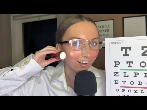 ASMR 100% Realistic Eye Exam 