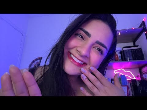 ASMR: Você veio dormir na minha casa 🤍