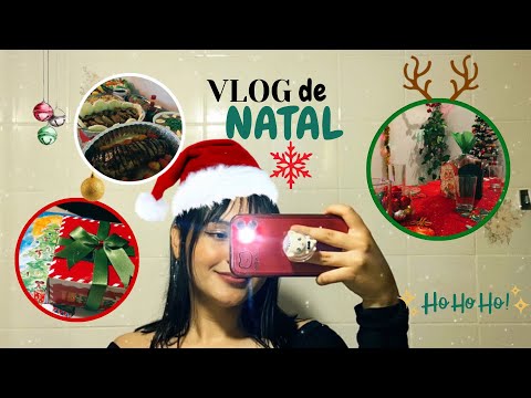 ASMR VLOG 🎅🏻🎄 | arrume-se comigo para o natal + almoço pós festa de natal