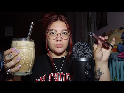 CHIACCHIERE E SMOKING 😴💜 | ASMR ITA