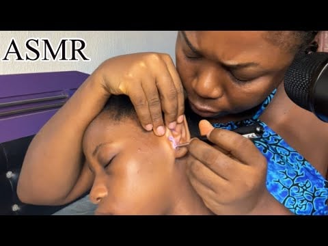 ASMR✨Satisfying Deep Ear Cleaning Plus Soft Whispers