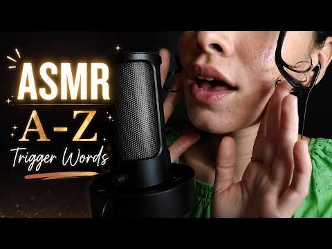 😴ASMR A-Z | Trigger Words para Dormir 🌙 Soft Whisper