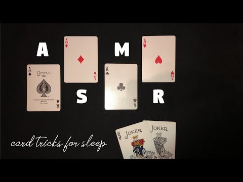 [ASMR] Card Tricks For Sleep!