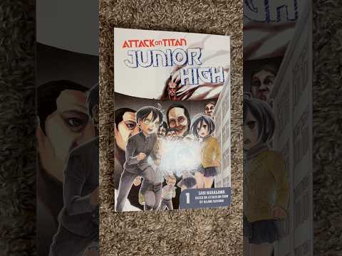ASMR Tapping On Attack On Titan: Junior High | (No Talking) #ASMR #Shorts