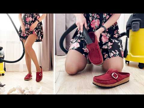 👡 Birkenstock Buckley Unboxing With a Twist — Vacuuming Included!