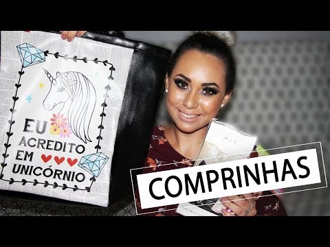 Comprinhas  de Makes + Recebidos