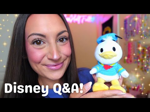 ASMR Disney Q&A! (life of a former Cast Member, DVC Member & more)