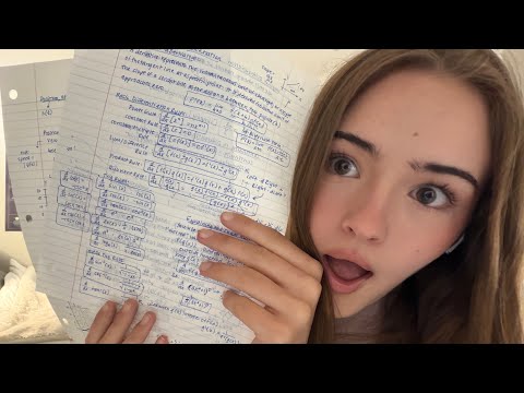 ASMR Calculus 1- Differentiation! 