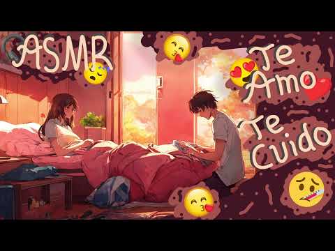 ASMR Roleplay 🤒 | Novio te cuida cuando estas enferma | M4F