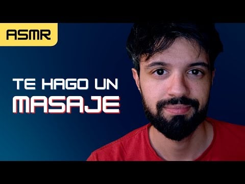 ASMR MASAJE RELAJANTE (+ crujidos) | ASMR roleplay para dormir
