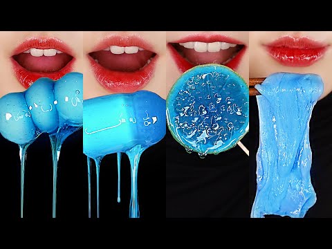 1HOUR EMOJI EATING ASMR FOR SLEEP, RELAXING EATING ASMR 💙