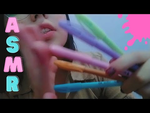 ASMR - DESENHANDO no seu ROSTINHO 💗