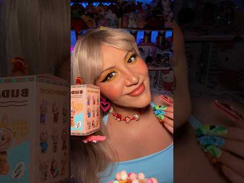 Bootleg Zara Larsson opens a bootleg Labubu #zaralarsson #labubu #asmr #asmrunboxing #mysterybox