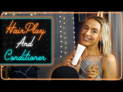 [ASMR] Conditioning Treatment / Ear Massage / Scalp Massage