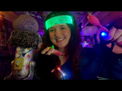 Orbeez, lipgloss sounds, car ride, fluffy mic light bugs, mouth sounds, plastic spoon, etc