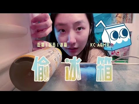 Sleep-inducing ASMR in the refrigerator