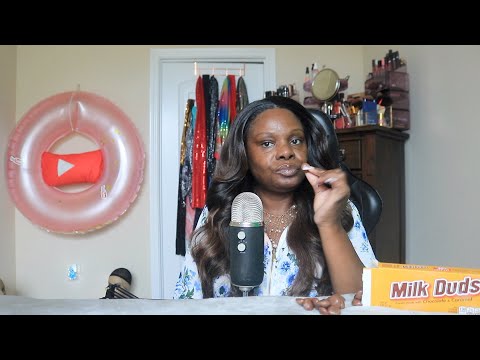 MILK DUDS CHOCOLATE CARAMEL ASMR EATING SOUNDS (No Talking)