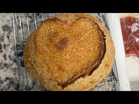 ASMR Baking - make sourdough bread with me