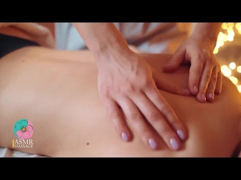 Feathery Back Massage ASMR by Olga